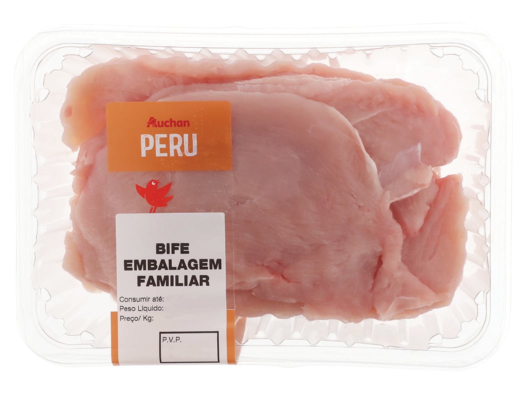 Bife de peru auchan emb.familiar kg