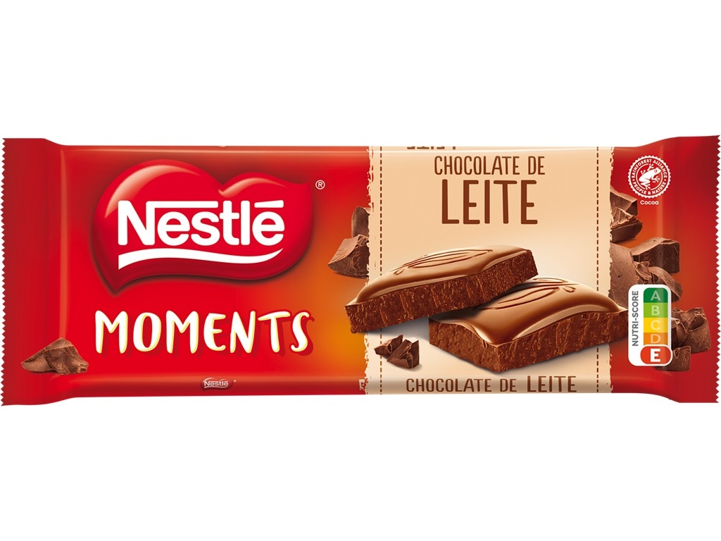 Tablete Nestlé Moments Leite 85g