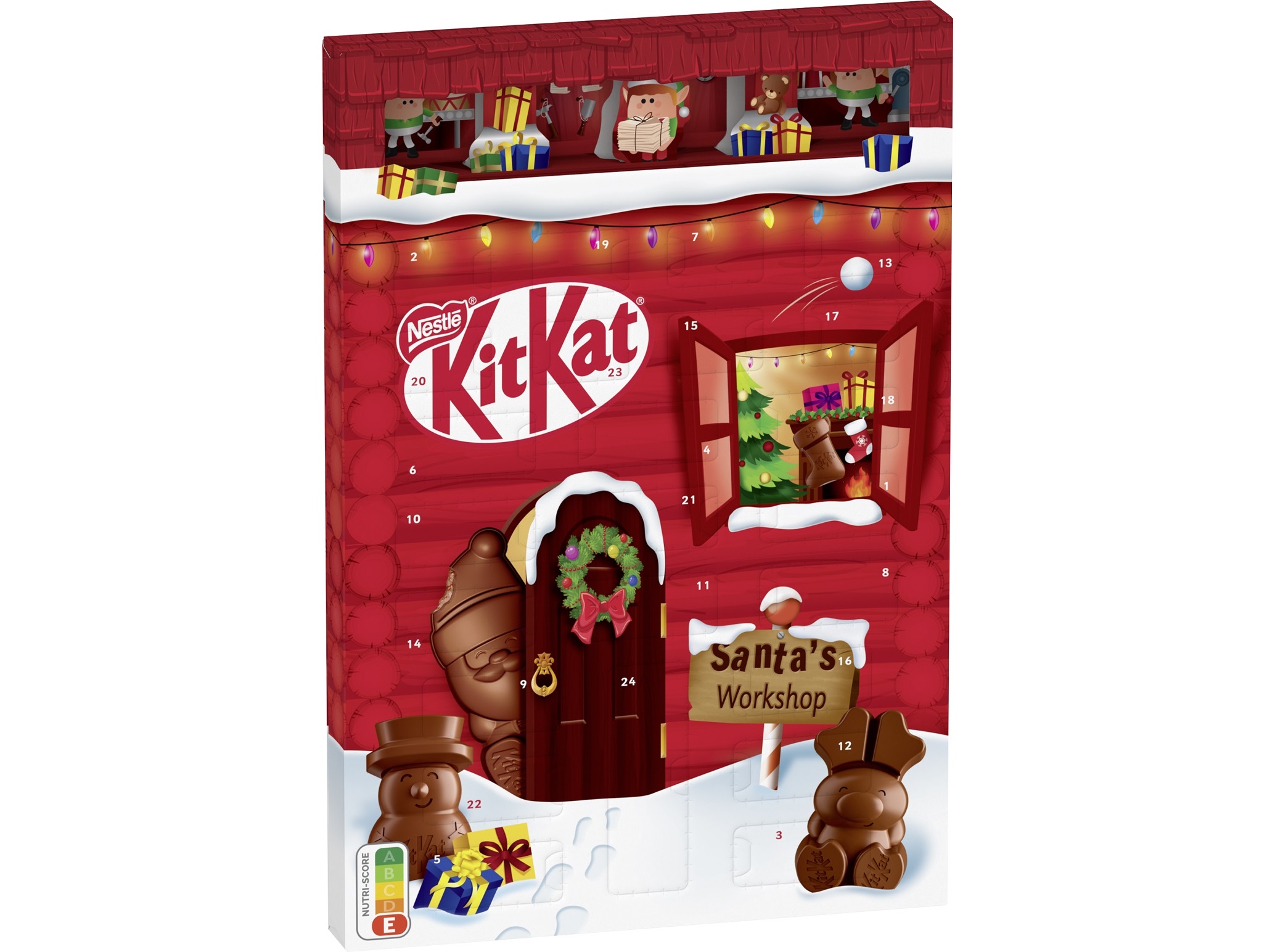 Chocolate Kit Kat Advent Calendar 208g