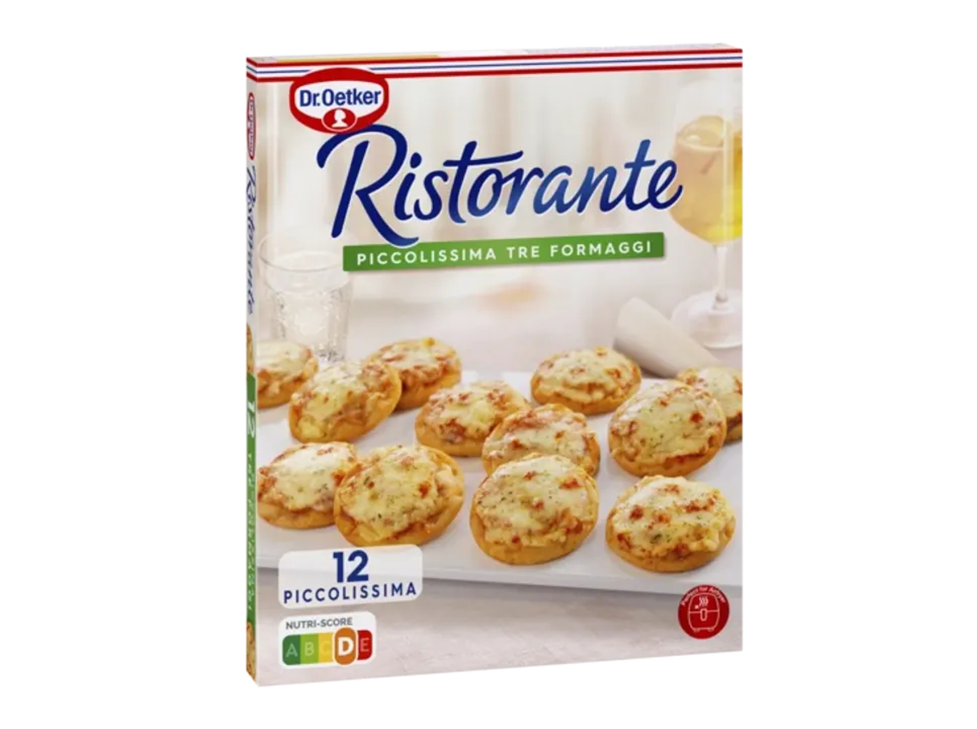 Mini pizzas ristorante piccolissima tres queijos 288g