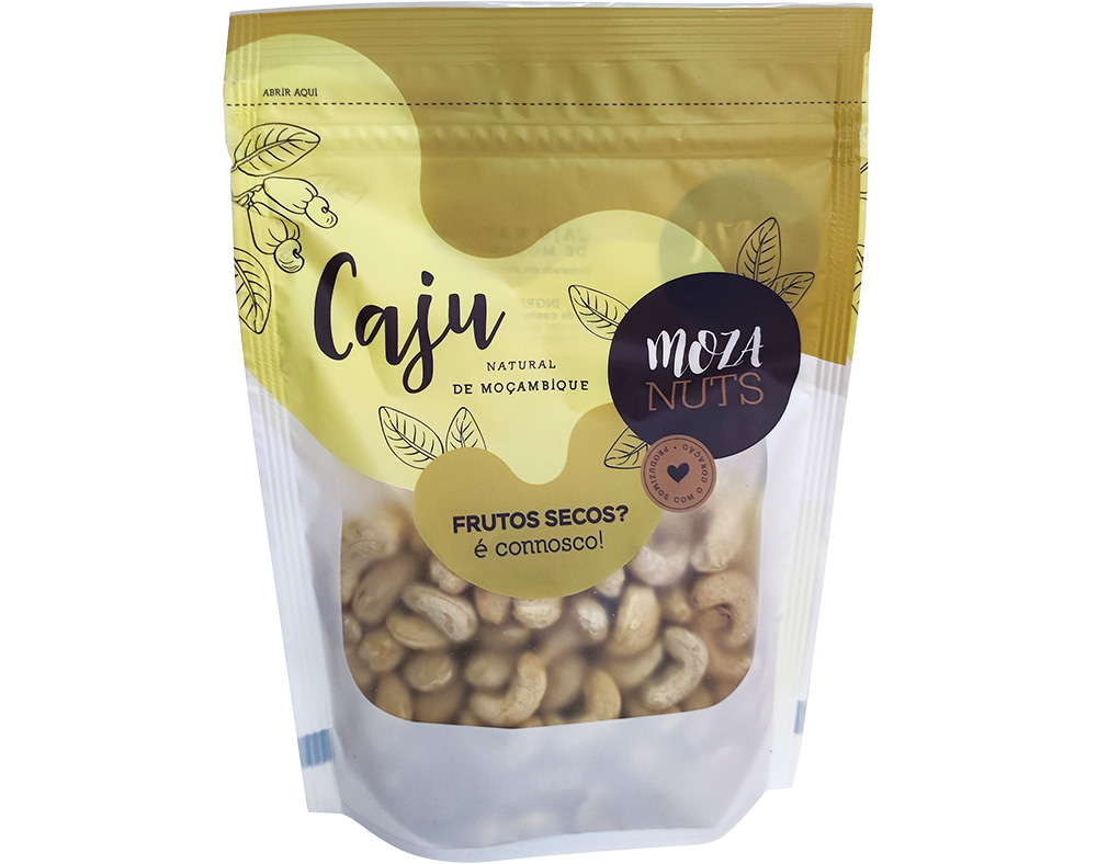Cajú De Moçambique Mozanuts Crú 200 G Mozanuts