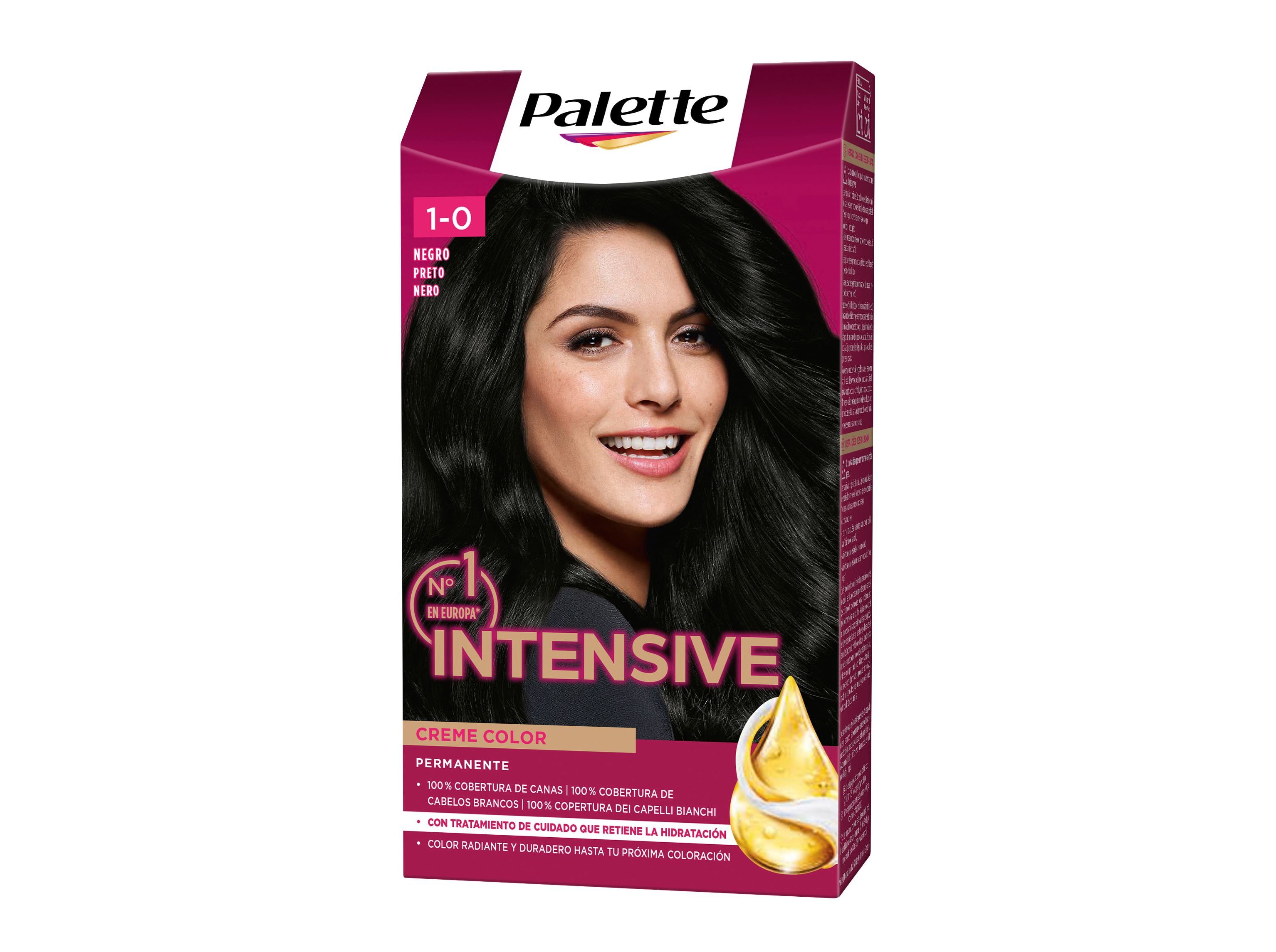 Coloração palette preto 1