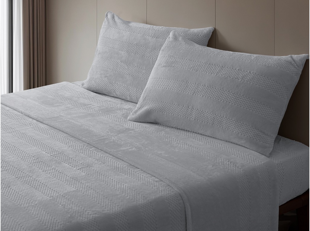 Jogo De Cama Sedalux Homespecial Cinzento 240x270cm