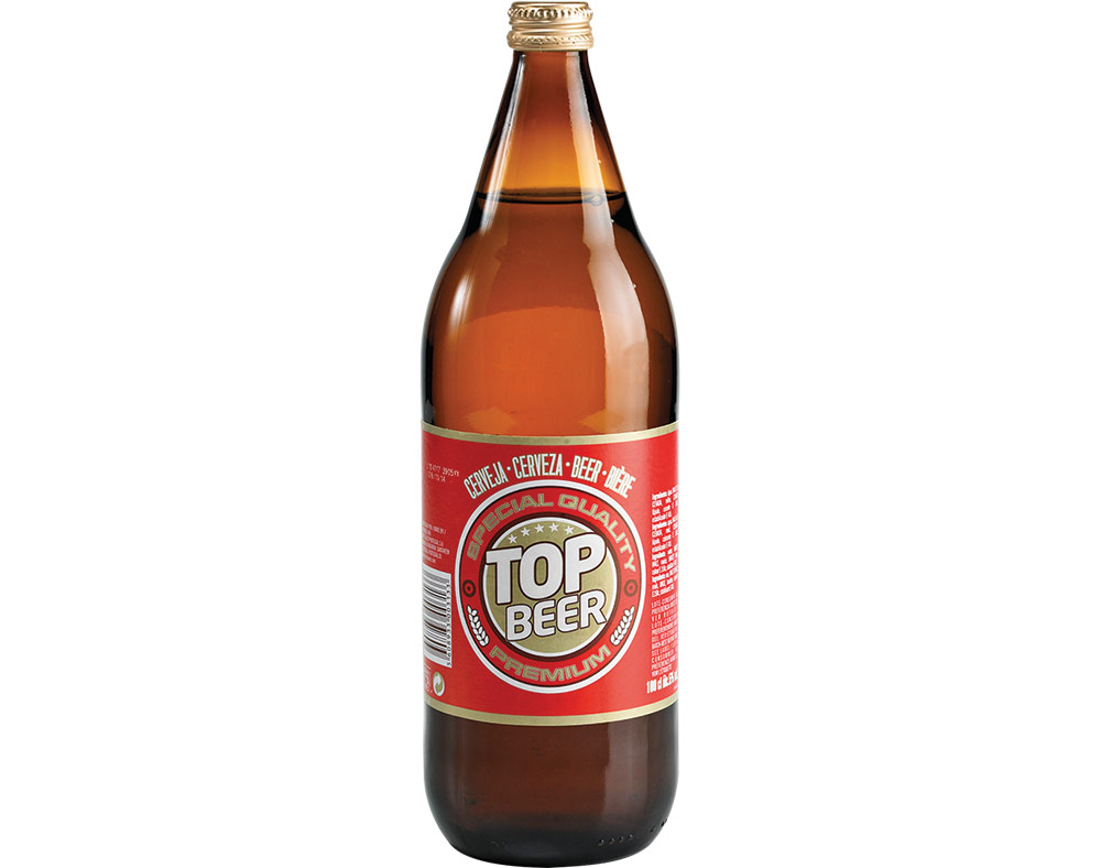 Cerveja top beer 1l