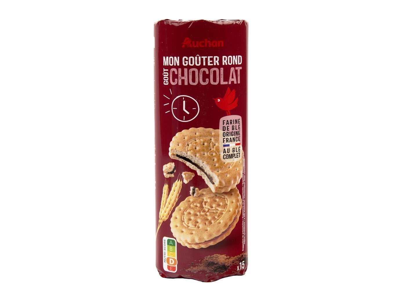 Bolachas Recheadas Auchan Chocolate 300 G Auchan