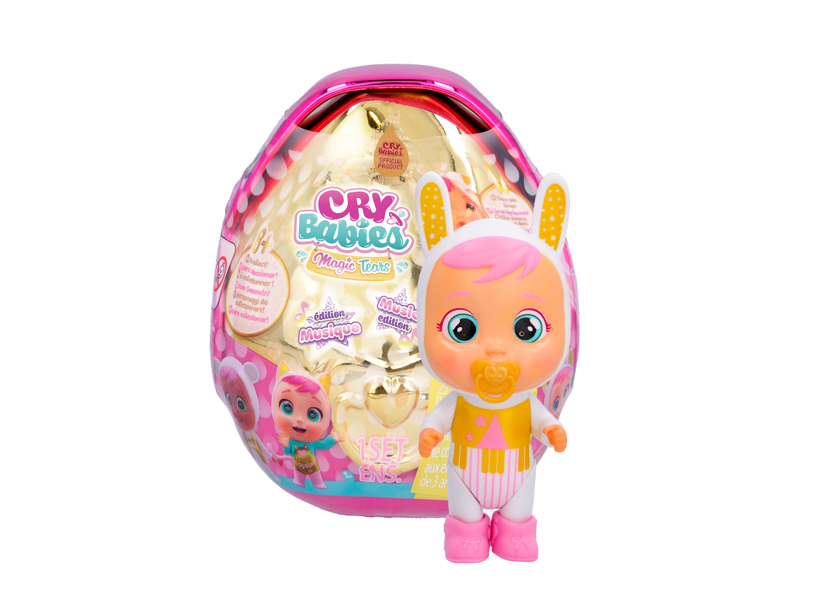 Boneca Music Edition Cry Babies Magic Tears