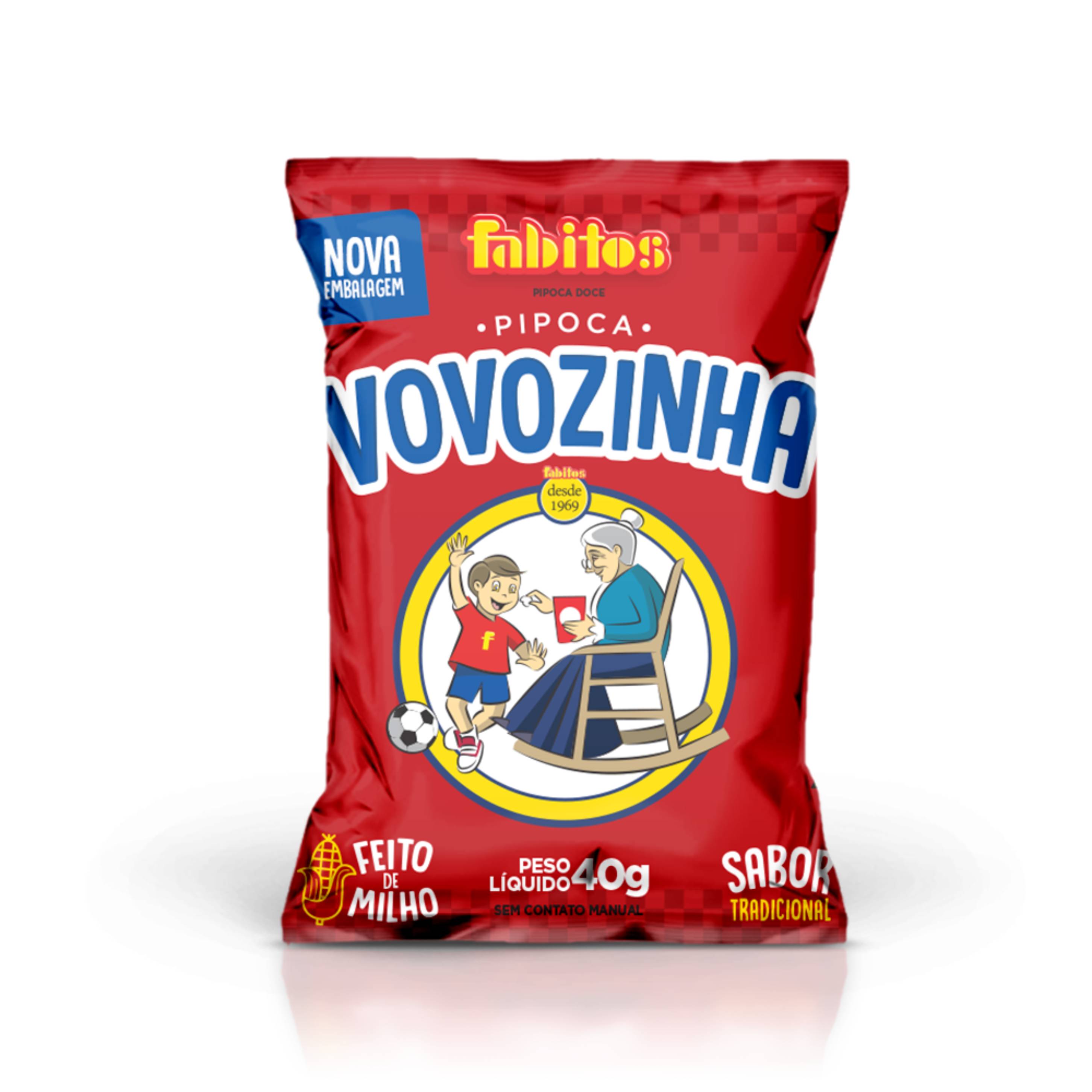 Pipoca Doce Vovozinha De Canjica 40g Vovozinha