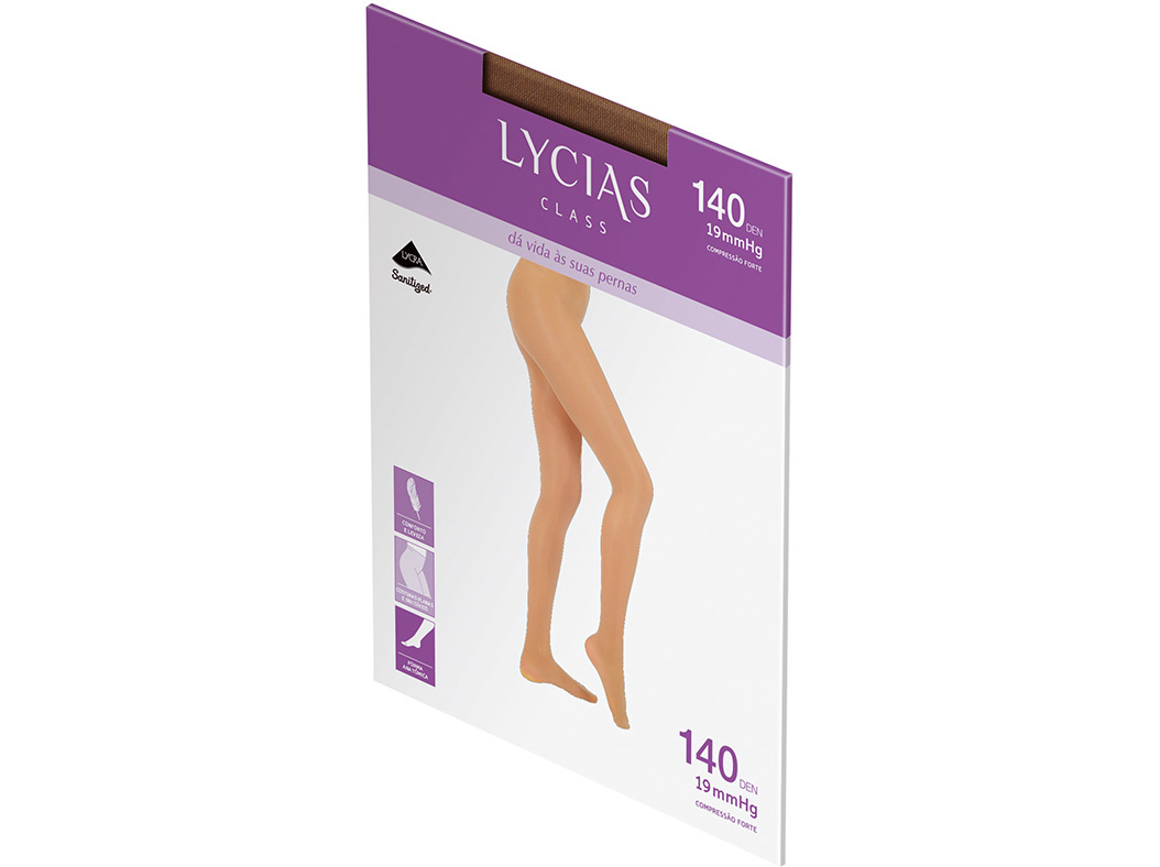 Collants lycias class 140 nudo tamanho 2