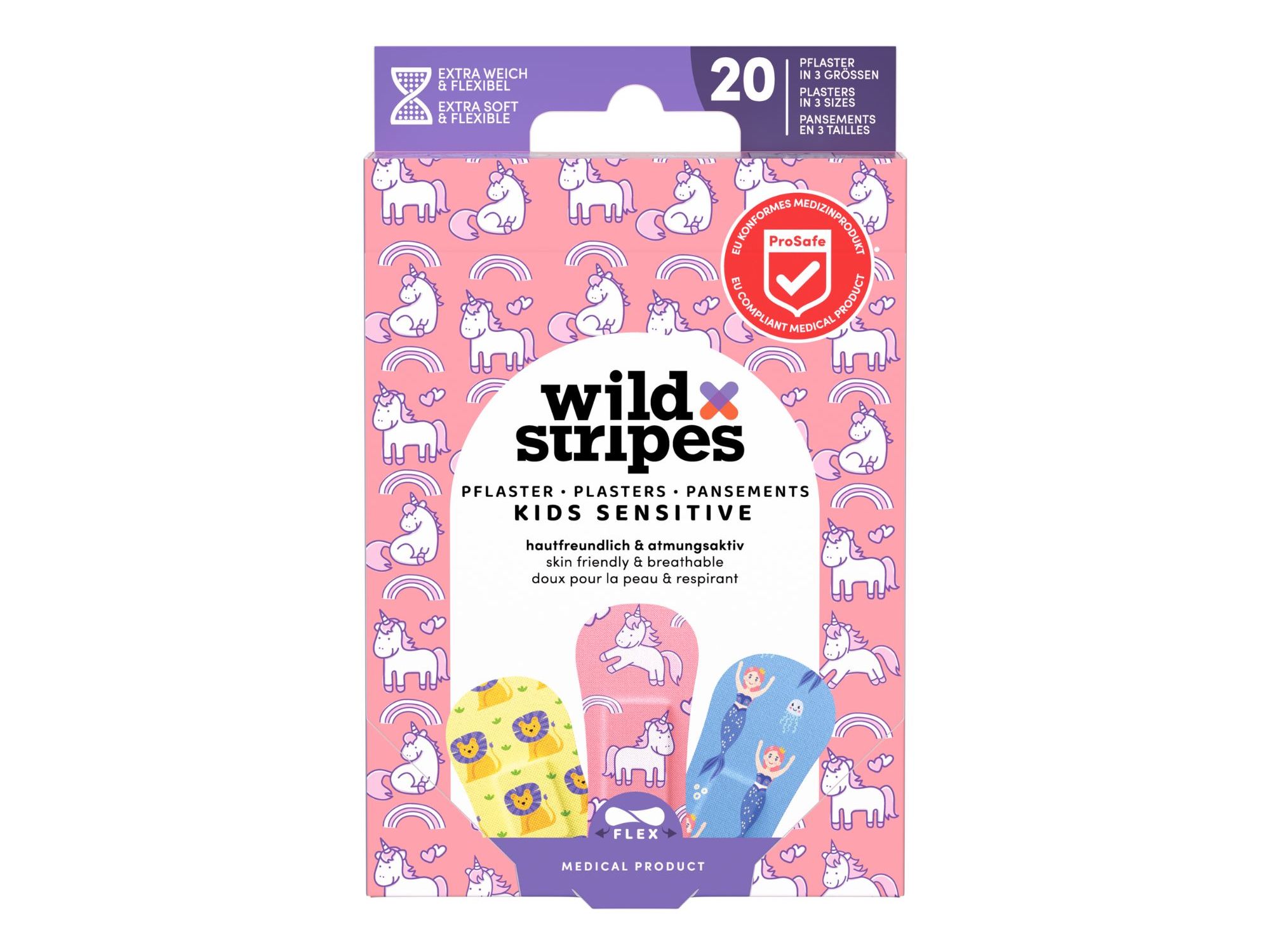 Pensos Rápidos Wild Stripes Kids Fantasy 20 Un