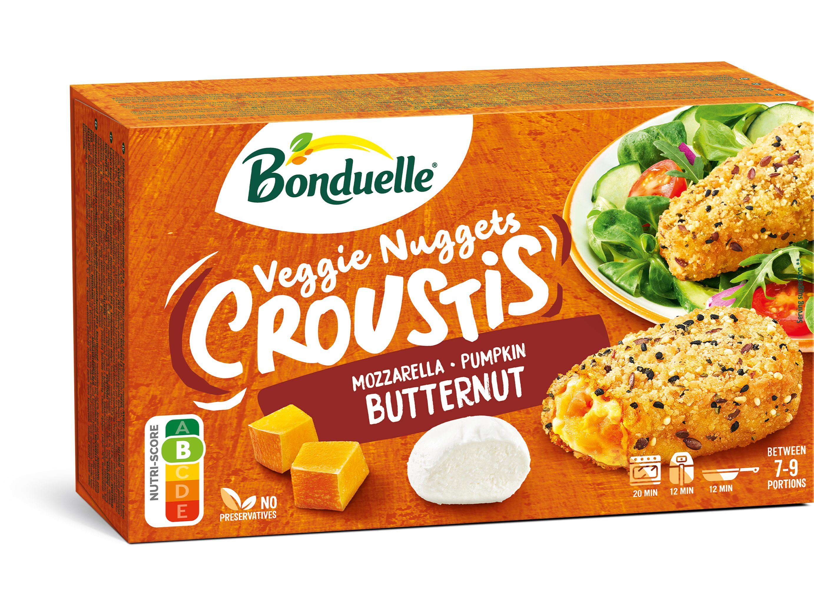 Veggie Croustis Bonduelle Nuggets Abóbora 305g