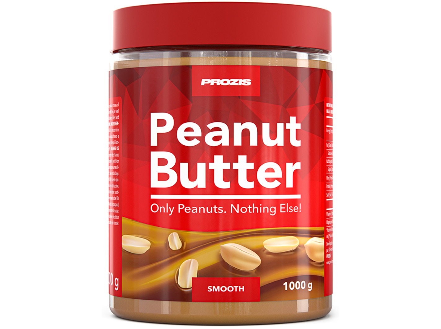 Manteiga prozis amendoim cremosa e 100% natural 1kg