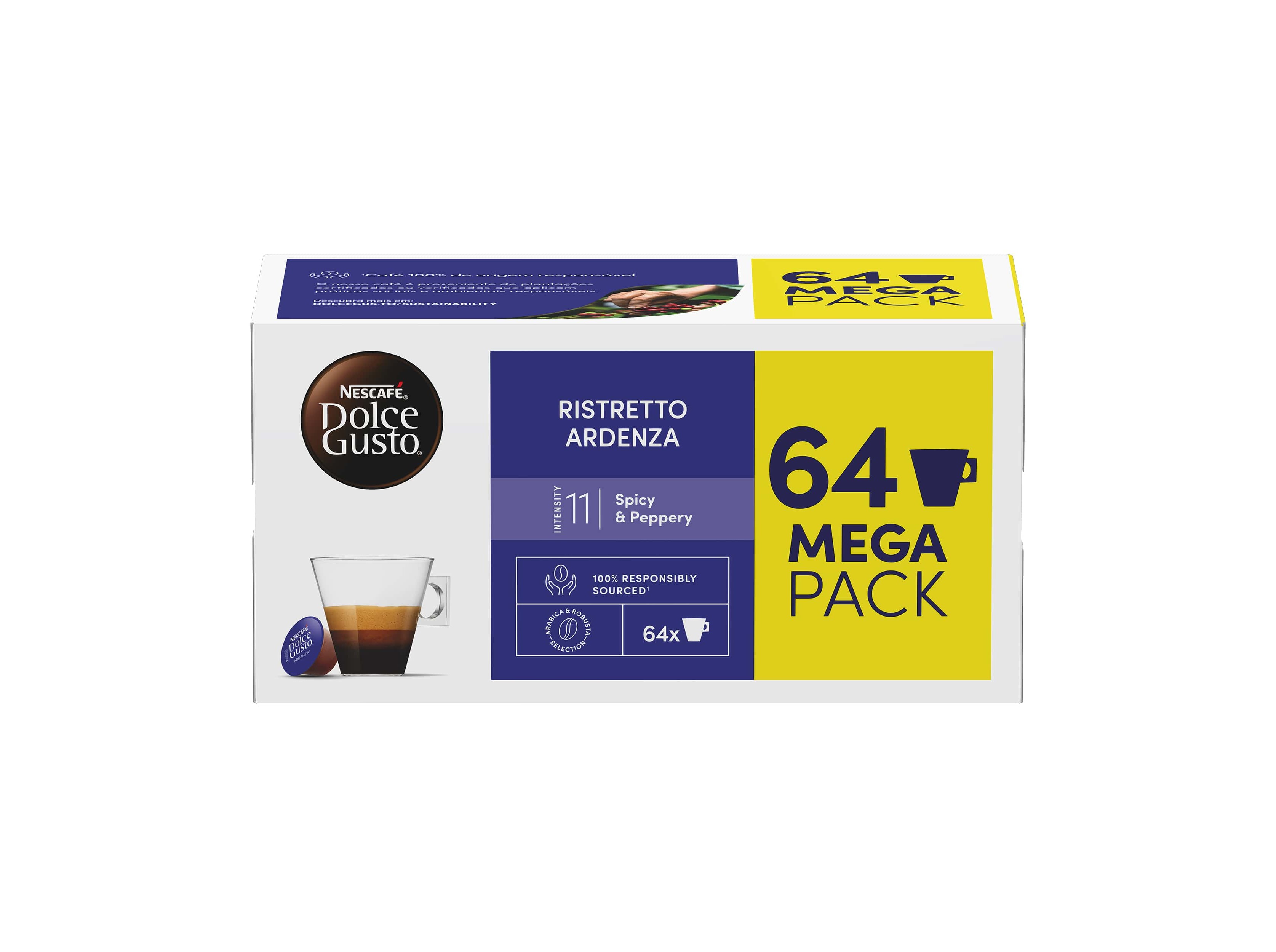 Cápsulas dolce gusto ardenza 64un