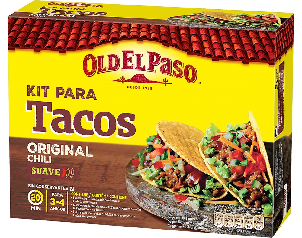 Taco Old El Paso Kit 308g Auchan