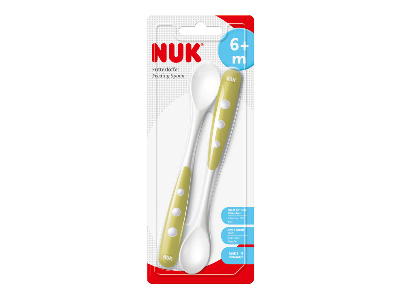 Colher Nuk Easy Learning +6meses 1un NUK