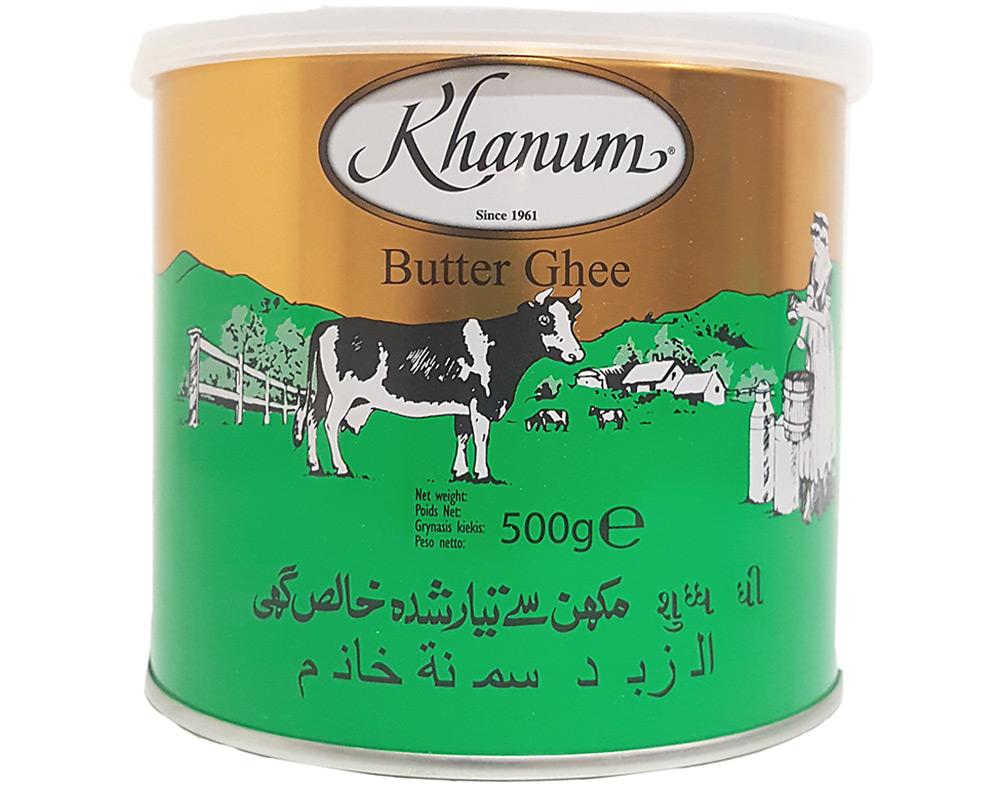 Manteiga Ghee Khanum Clarificada 500g Auchan