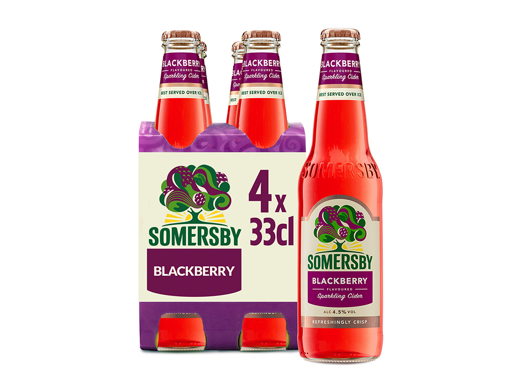 Sidra somersby blackberry tp 4x0.33l