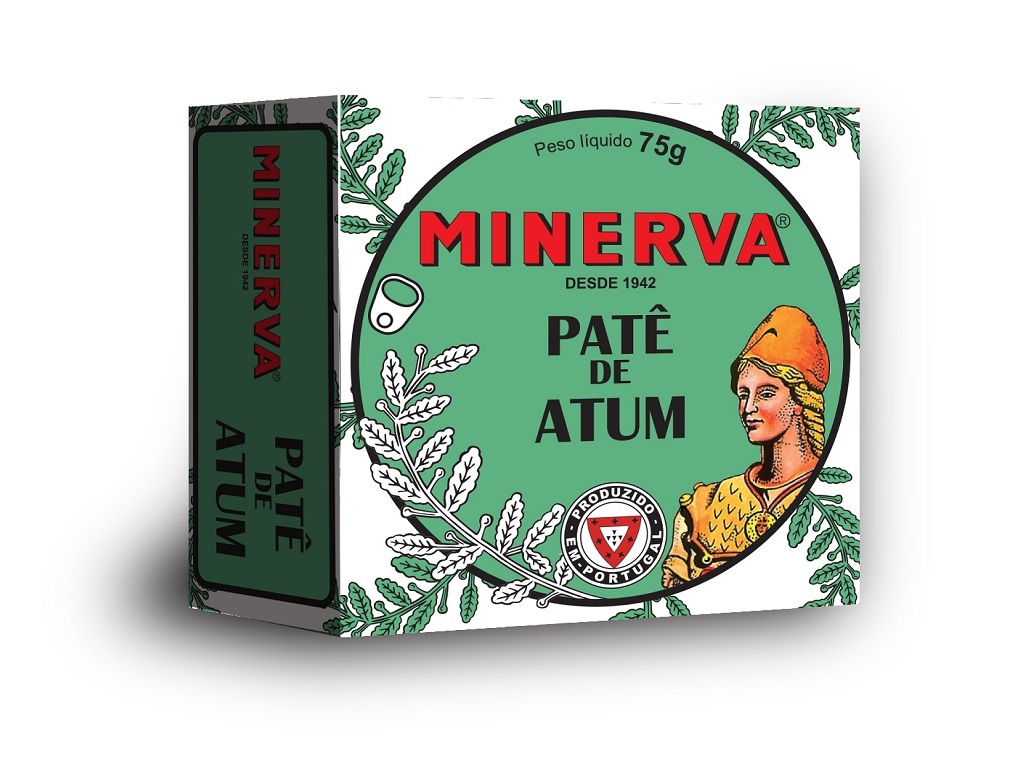 Patê Atum Minerva 75g Minerva