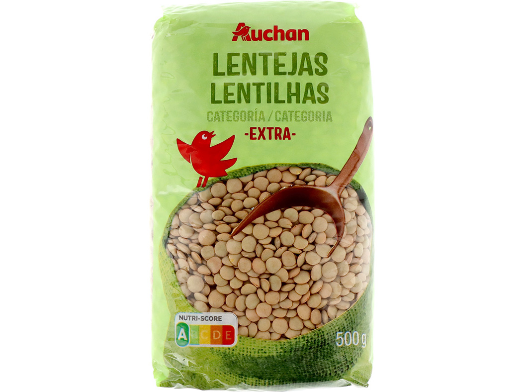 Lentilhas Auchan Categoria Extra 500g Auchan