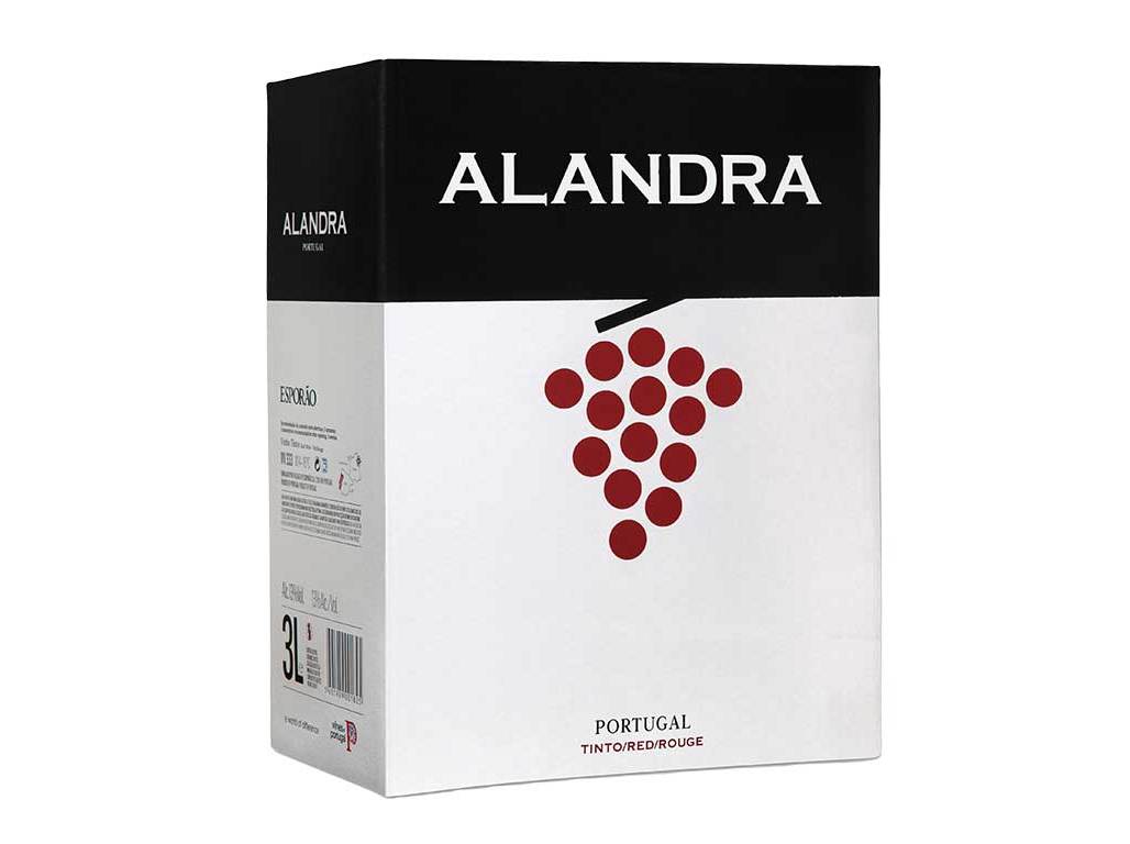 Vinho Tinto Alandra Bag In Box 3l Alandra