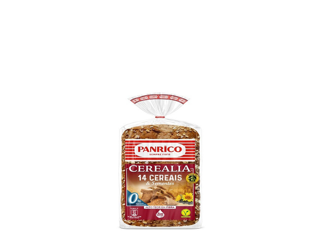 Pão panrico de forma cerealia 14 cereais 435g