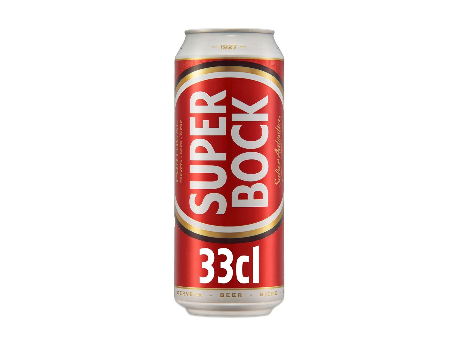 CERVEJA SUPER BOCK LATA 0.33L (SDR)