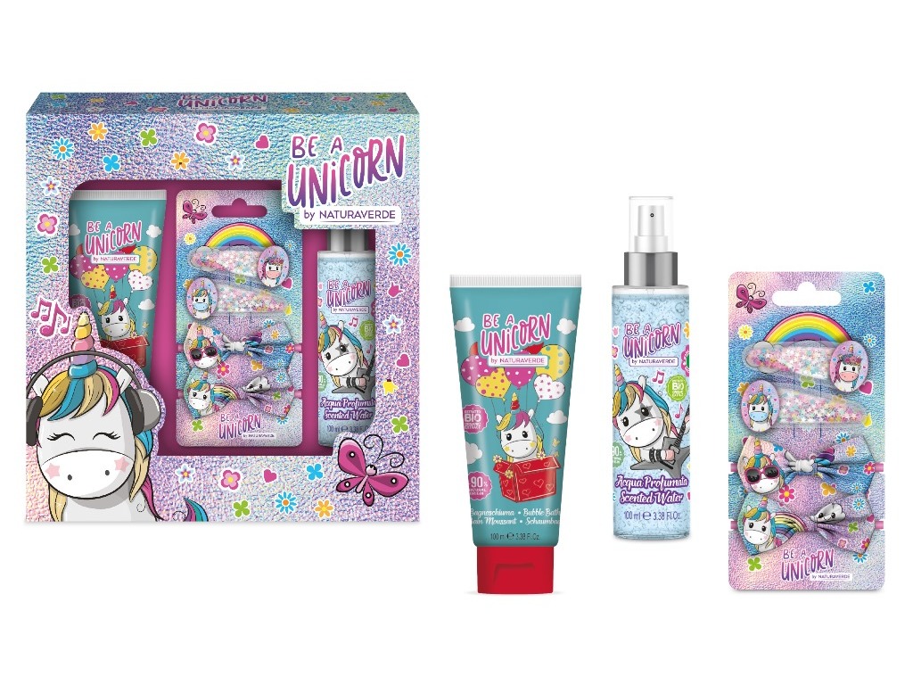 Coffret Naturaverde Unicorn Gel Ban+edt+p 2x100ml