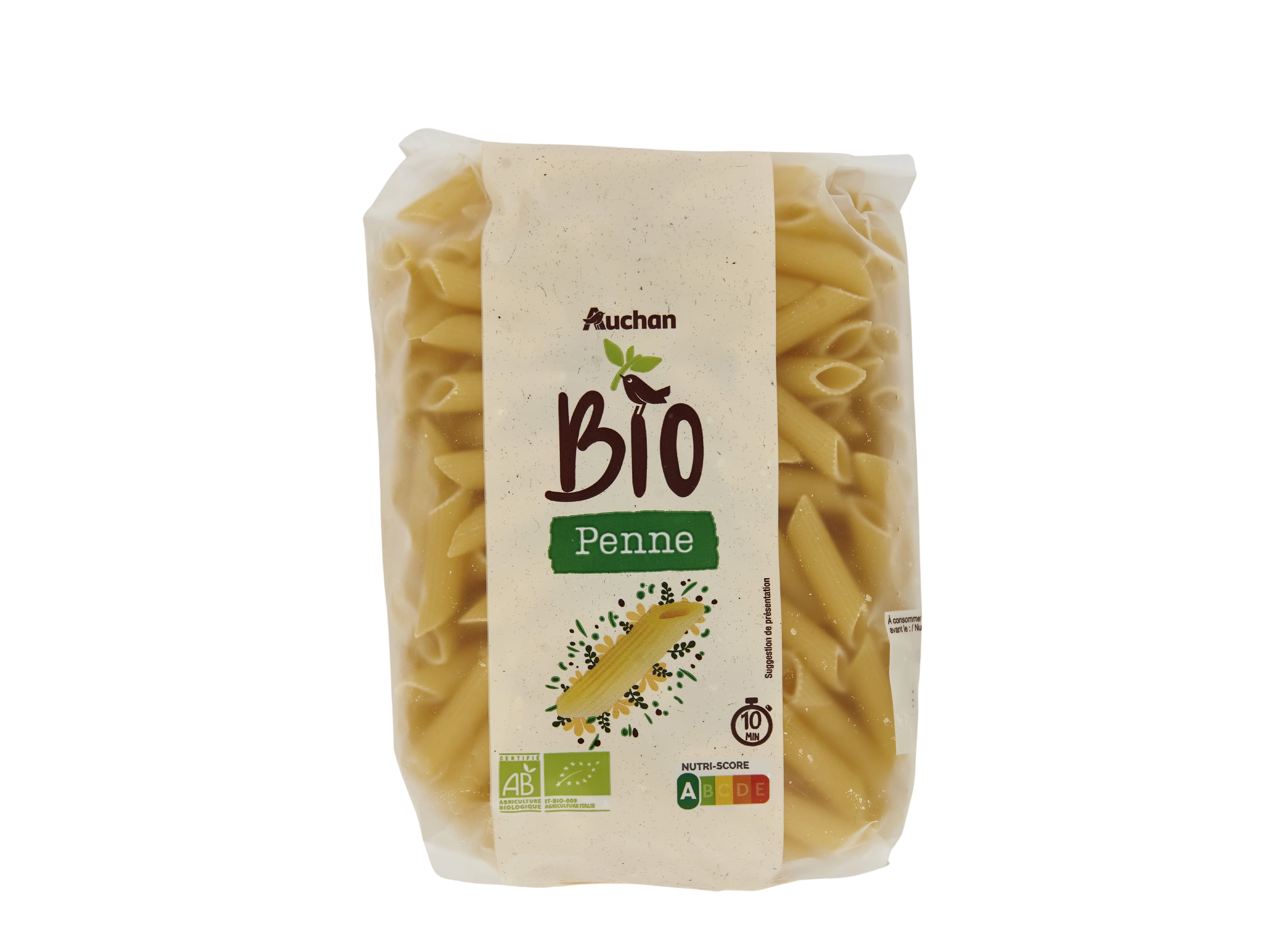 Penne Auchan Bio 500g Auchan Bio