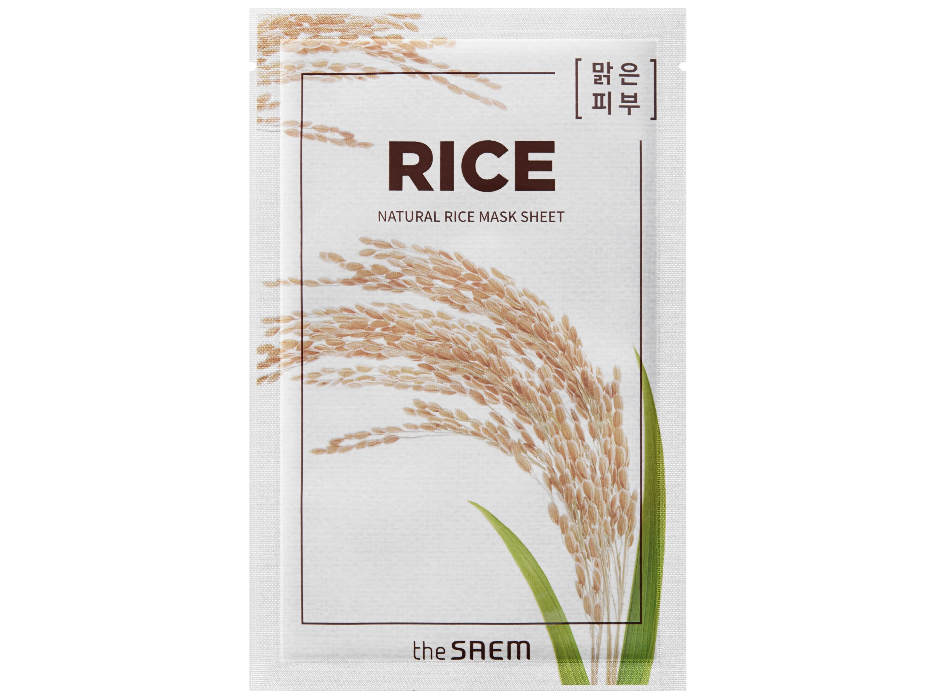 Máscara facial tecido the saem arroz 1un