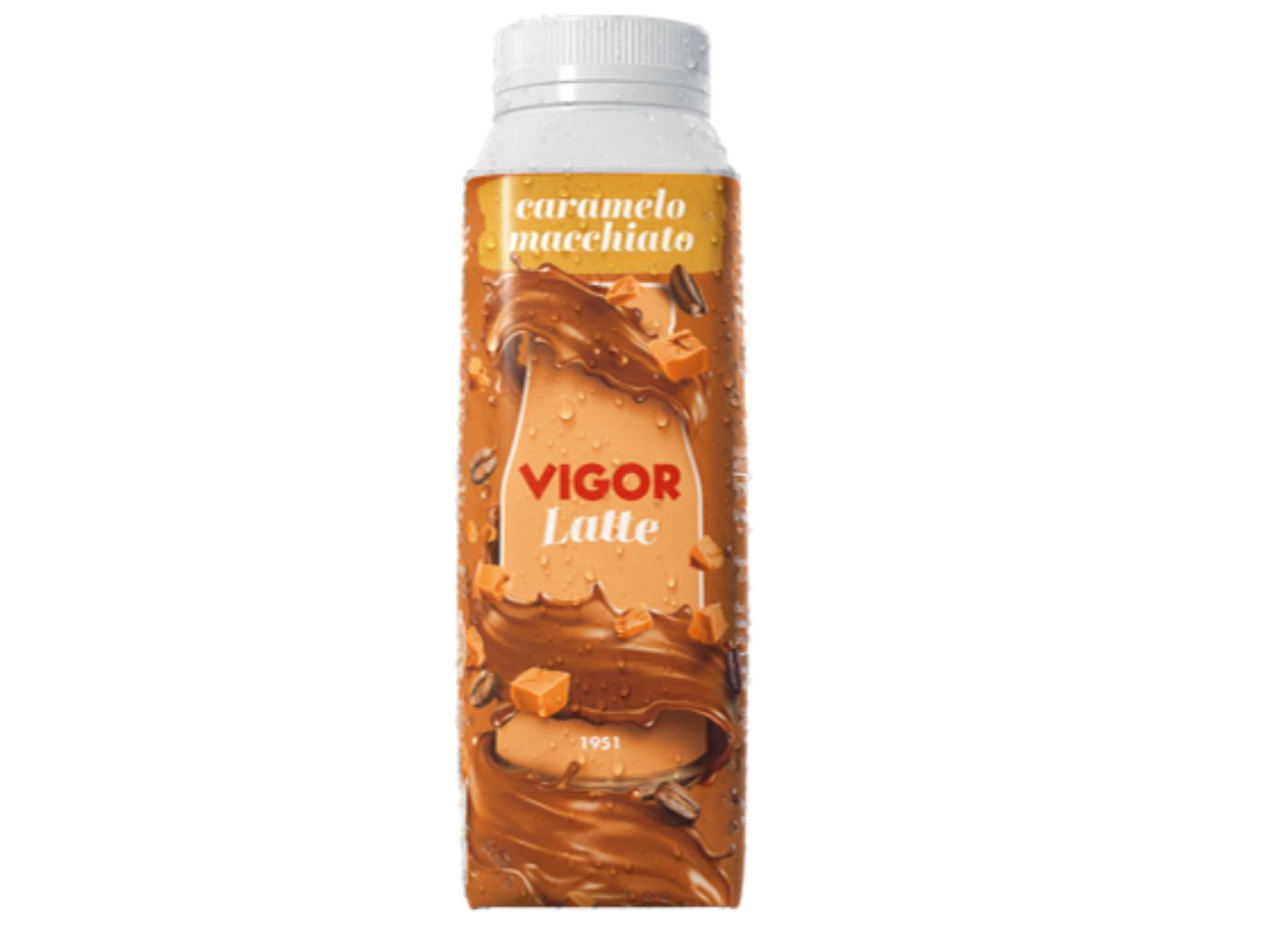 Leite pasteurizado vigor caramelo macchiato 230 ml