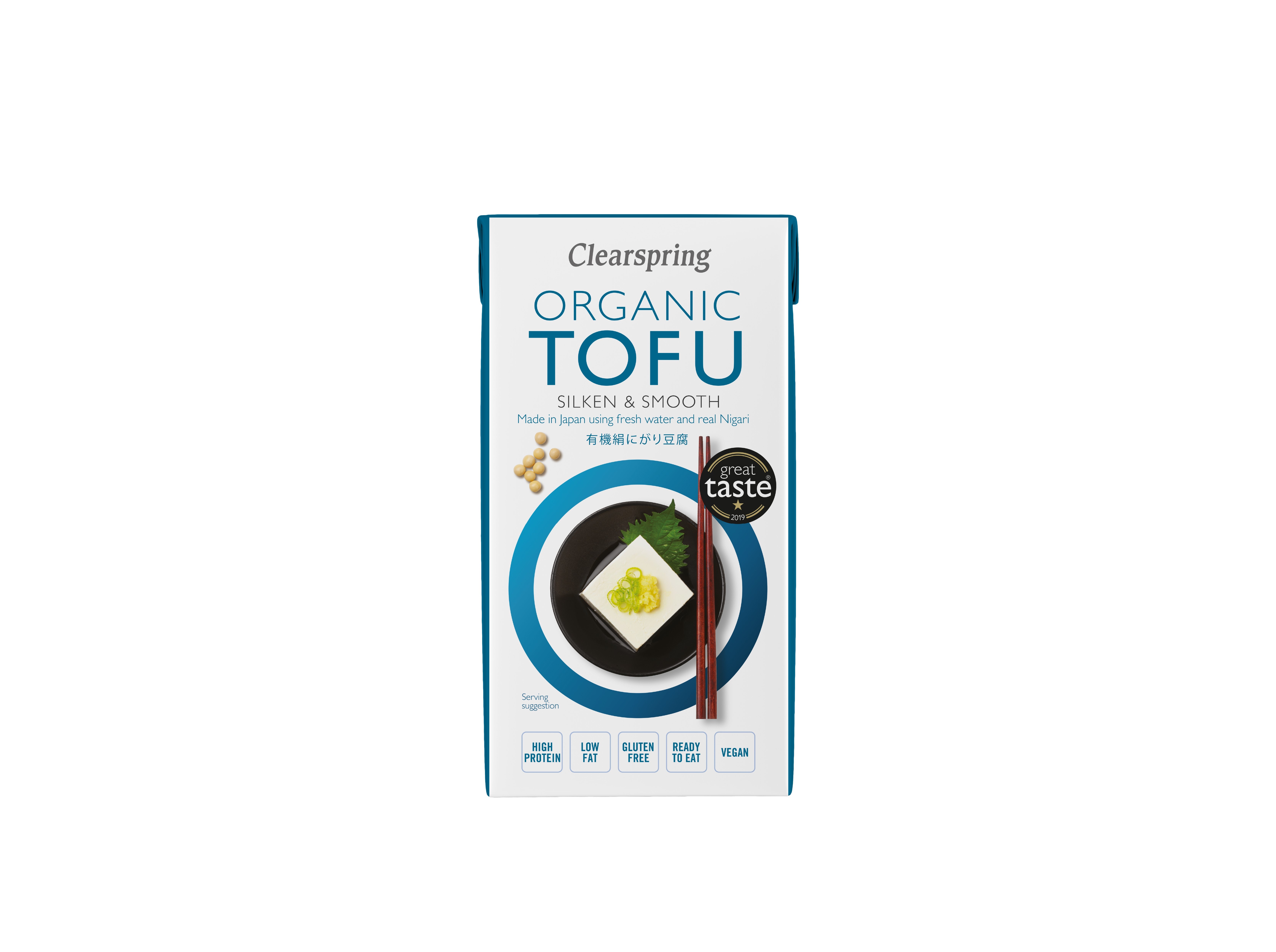 Tofu Bio Clearspring Suave E Aveludado S/glúten 300g Clearspring