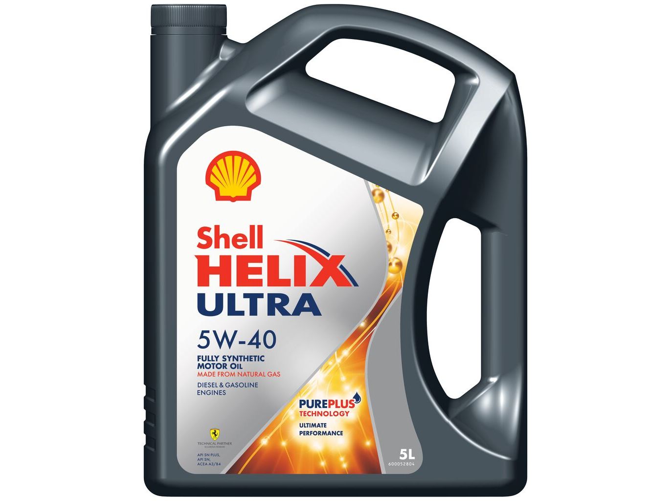 Lubrificante Helix Ultra Shell5w40 Sn/cf A3/b4 5l