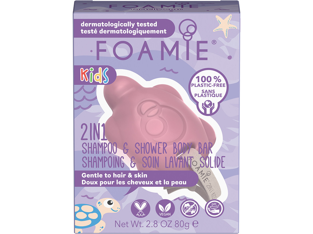 Barra limpeza foamie kids 2em1 rosa