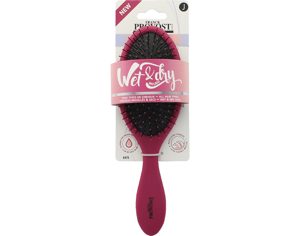 Escova franck provost cabelo wet & dry