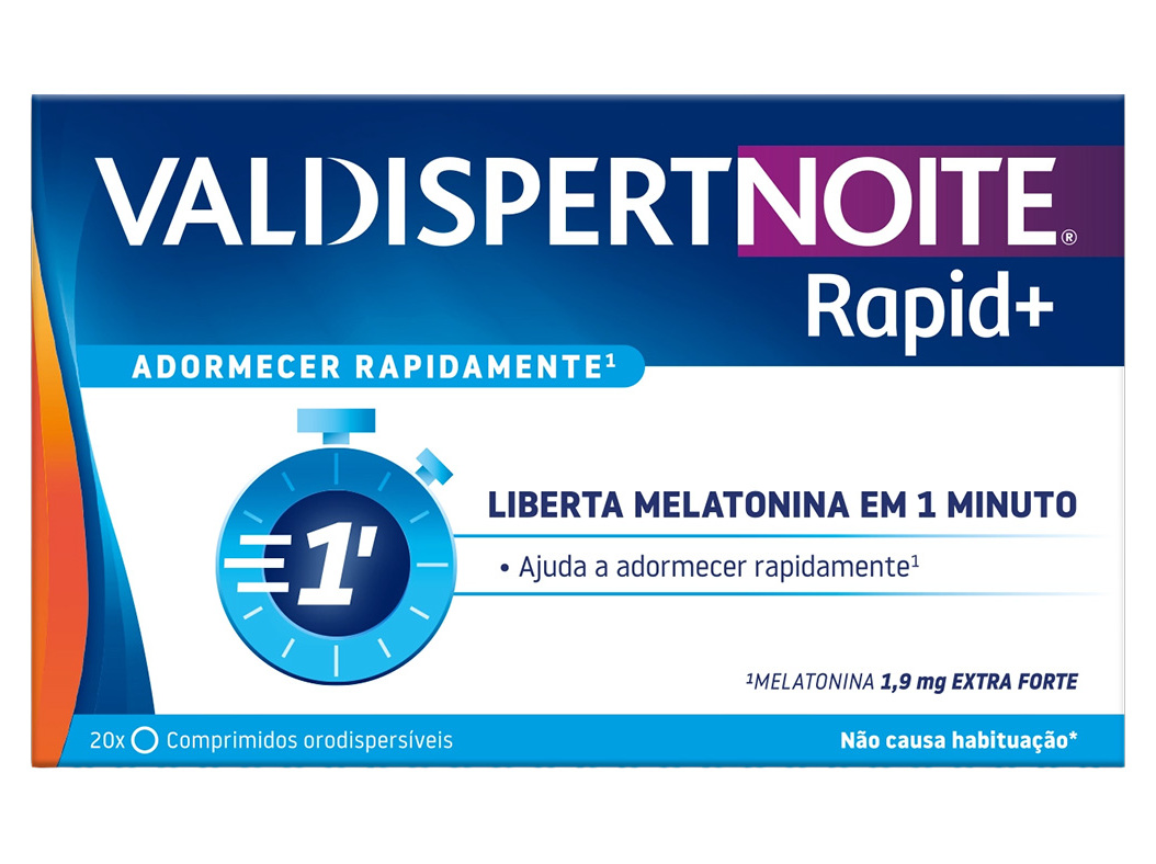 Suplemento Valdispert Noite Rapid 20un Valdispert