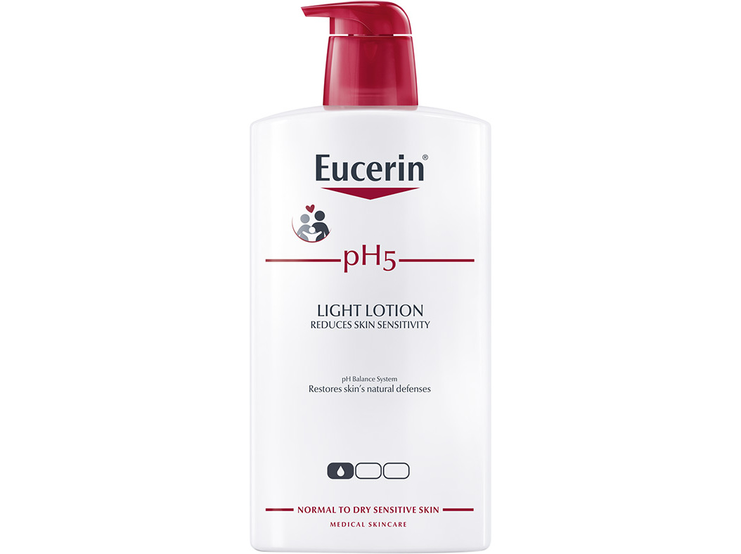 Loção eucerin corpo ph5 ligeira 1000ml