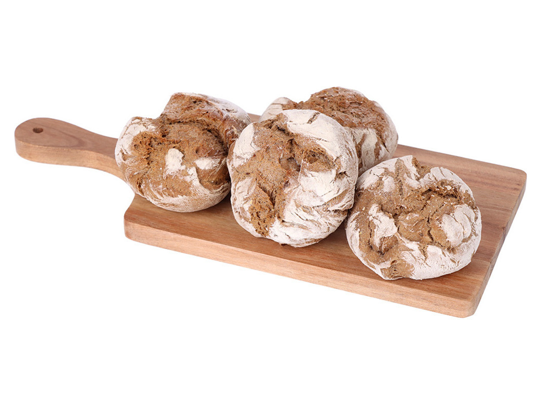 Pão De Centeio Escuro Produção Própria 70g Auchan