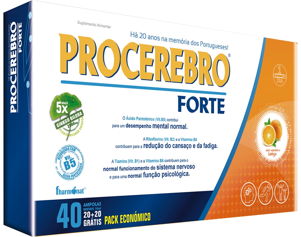Suplemento Procerebro Forte Ampolas Procerebro
