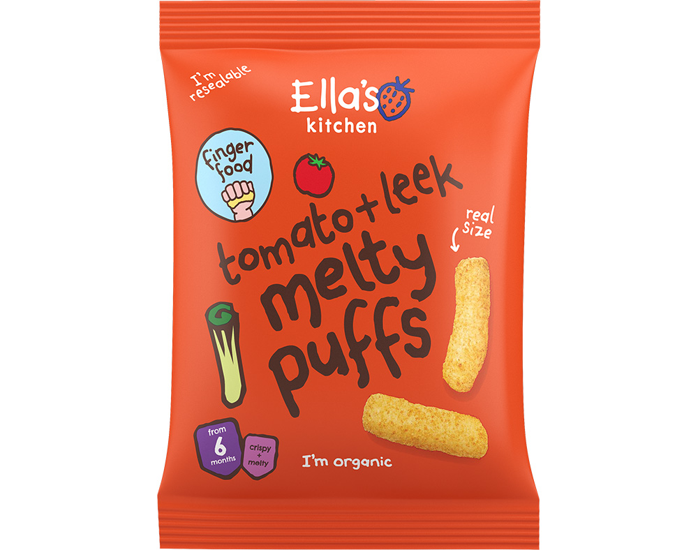 Snack ella's kitchen tomate e alho françês 20g