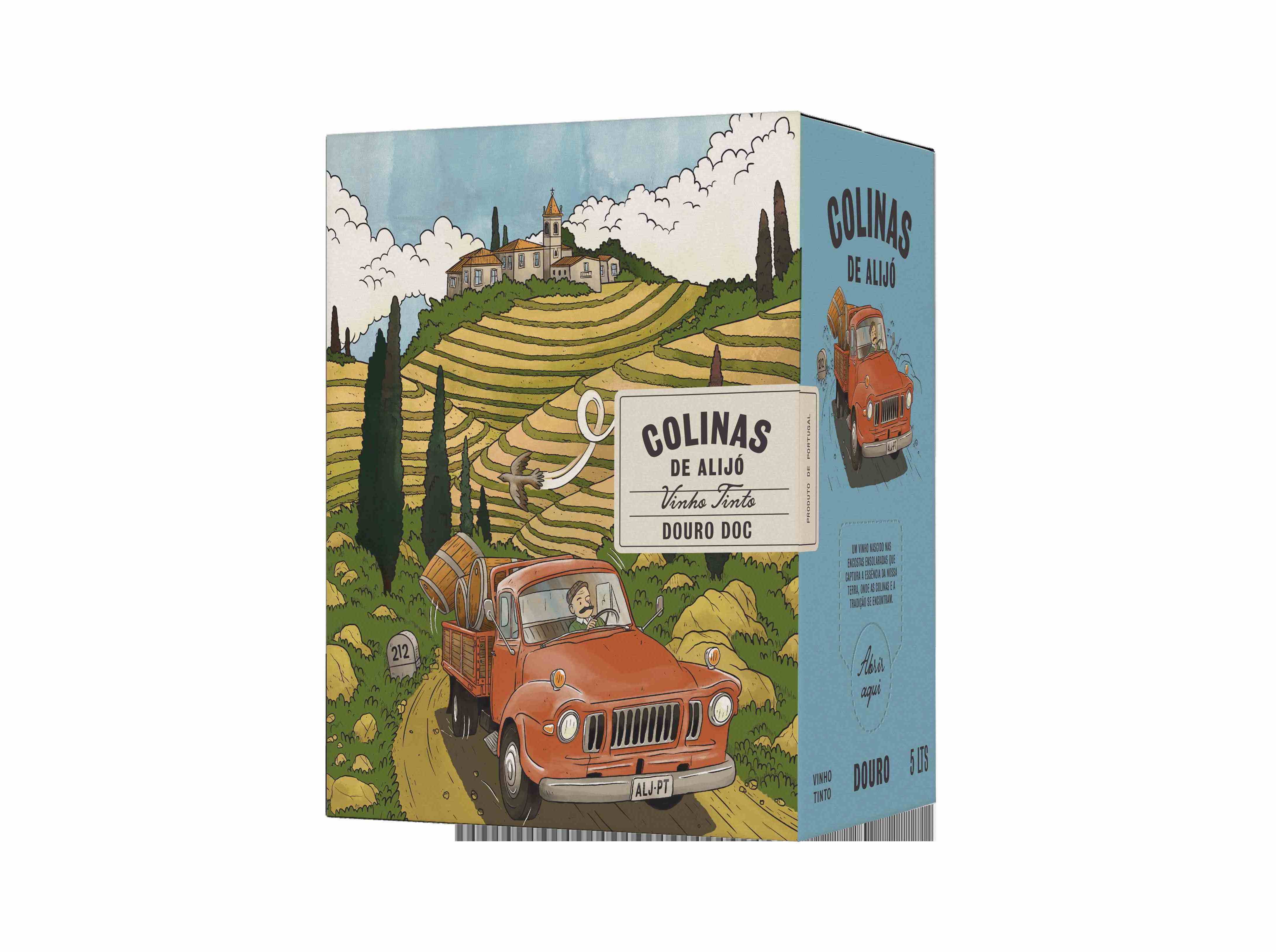 Vinho Tinto Colinas De Alijó Doc Douro Bib 5l Colinas De Alijó