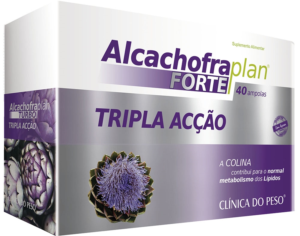 Suplemento Alcachofra Plan Forte 40 Ampolas Alcachofra Plan