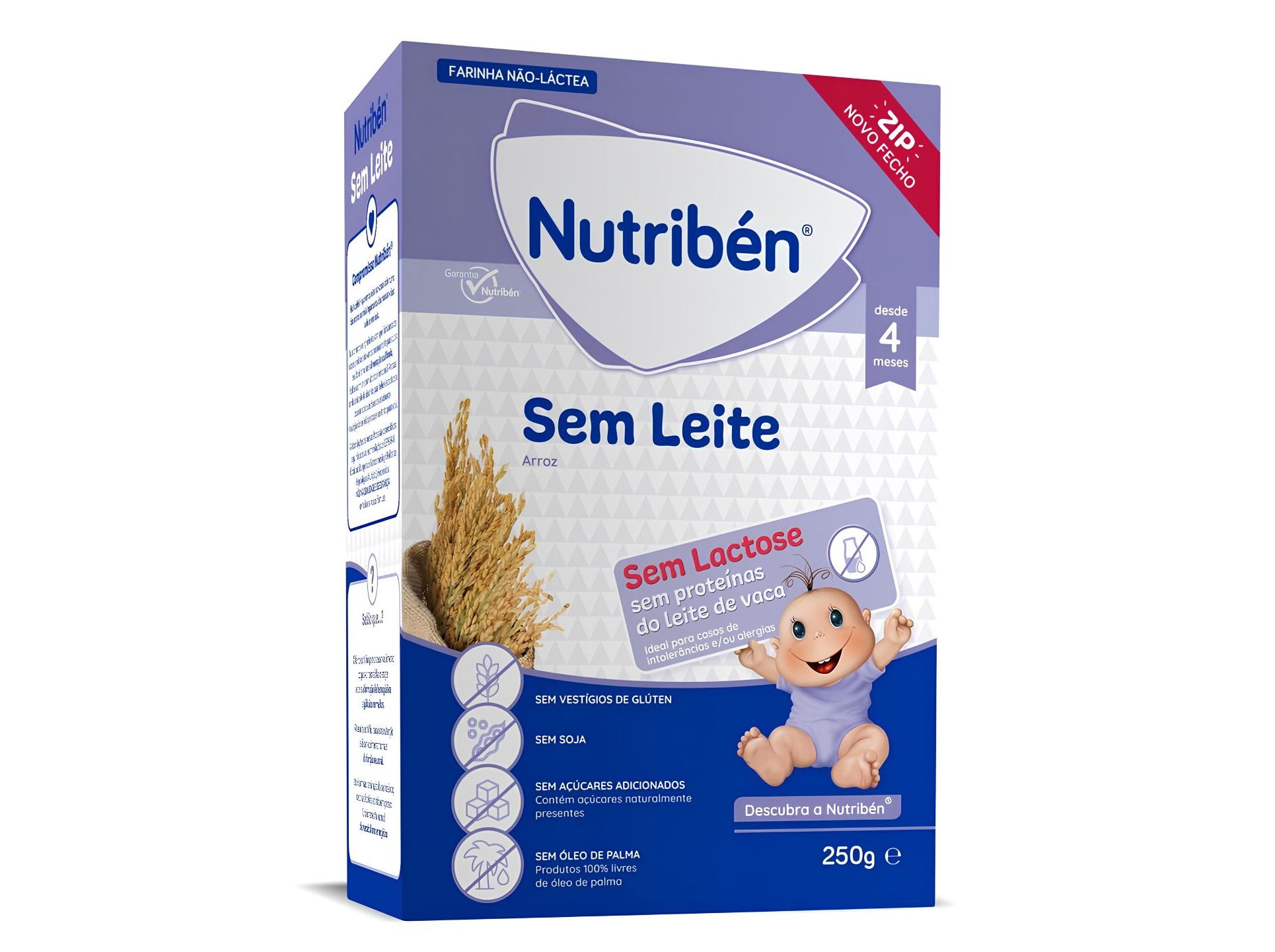 Papa Nutribén Sem Leite 250g Nutribén