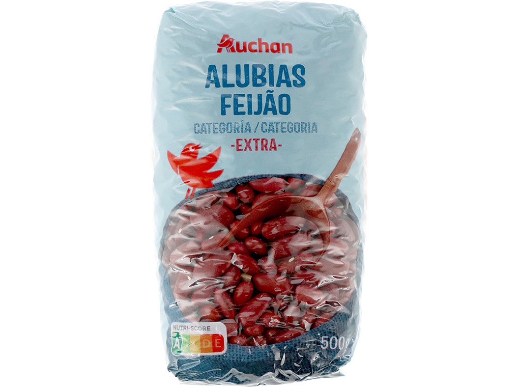 Feijão Auchan Encarnado Seco 500g Auchan