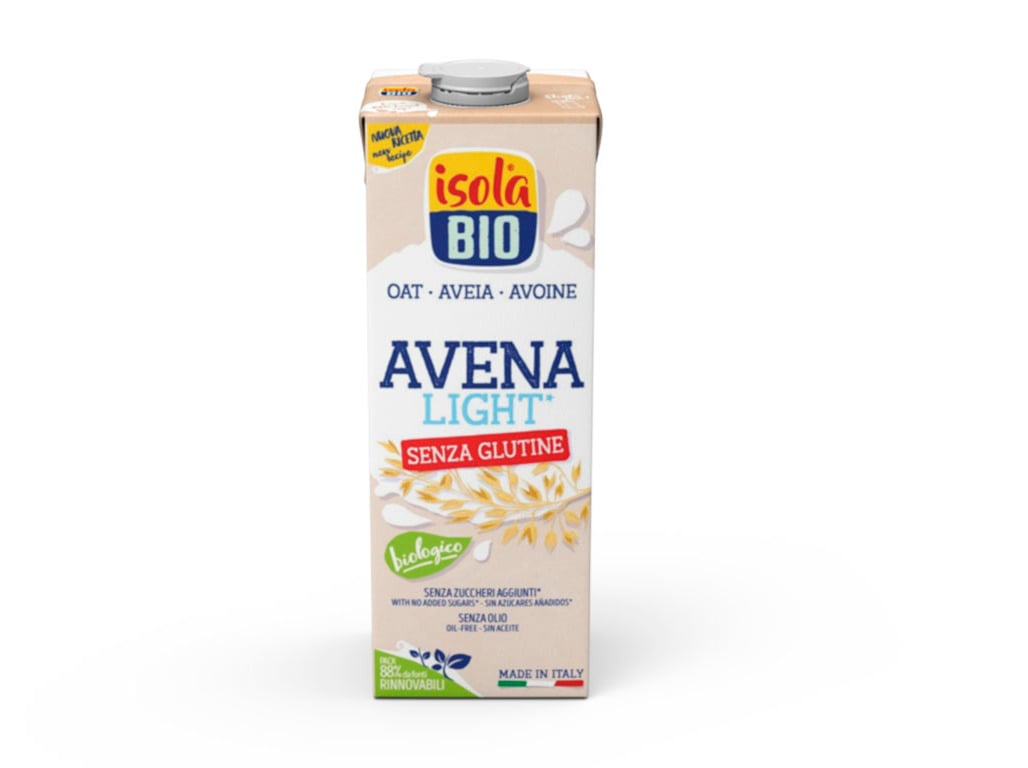 Bebida Aveia Light Isola Sem Gluten Bio 1 L Isola