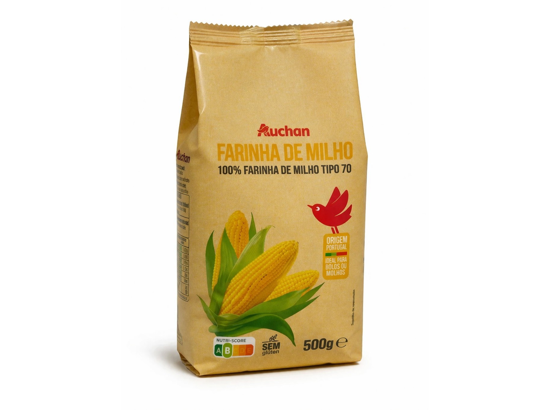 Farinha De Milho Auchan Sem Glúten 500g Auchan