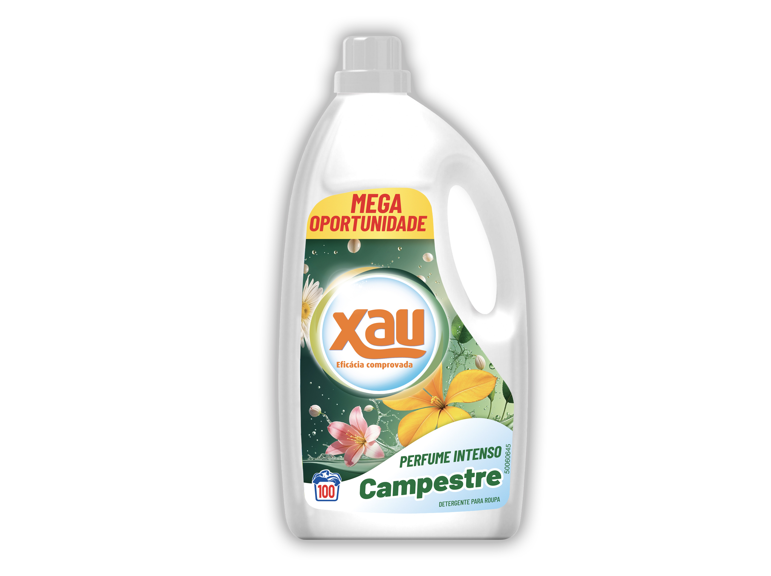 Detergente Roupa Máquina Liquido Xau Flores Campestres 100d