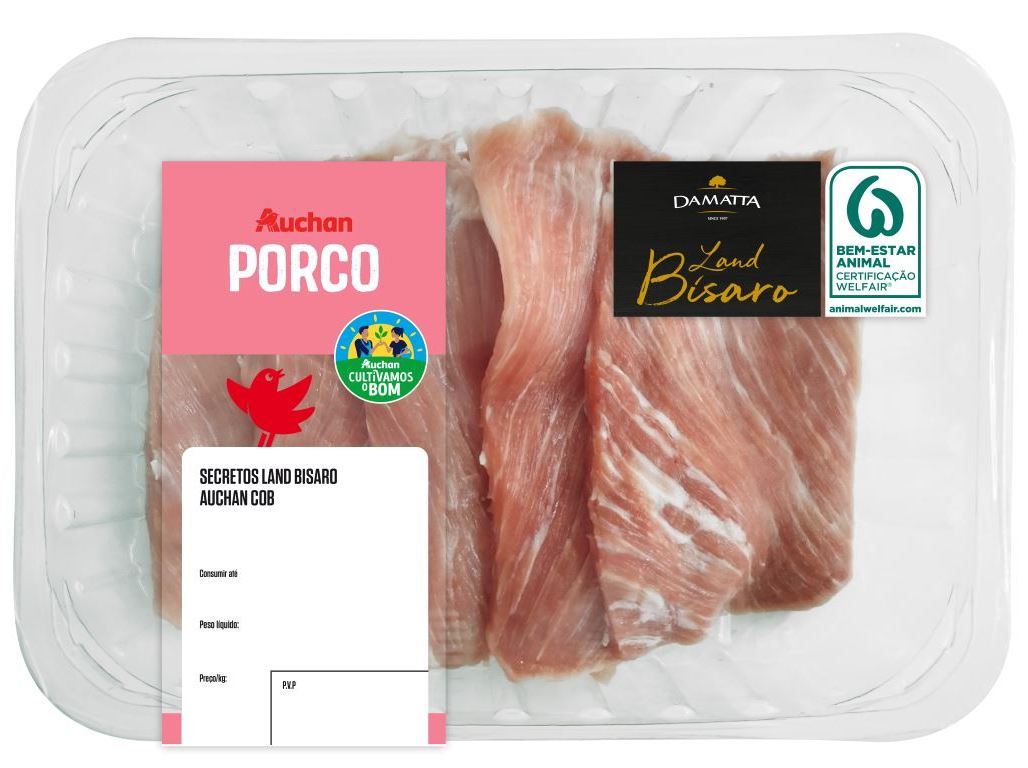 Secretos de porco land bisaro auchan cultivamos o bom kg