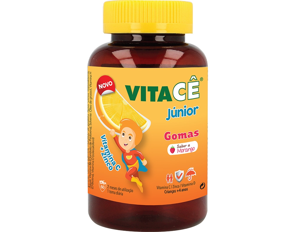 Suplemento Vitace Júnior Gummies 60 Capsulas Vitace