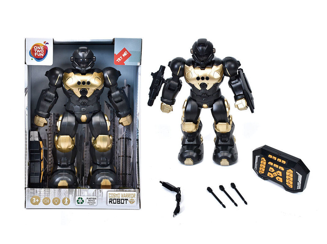 Robot Espacial One Two Fun 26x11x31cm
