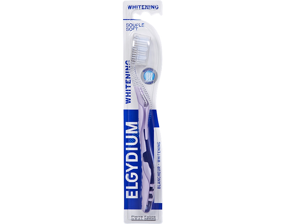 Escova elgydium whitening microball suave