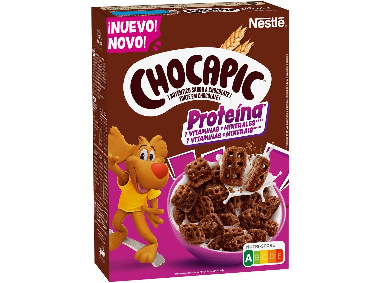 Cereais criança chocapic chocolate com proteína 340g